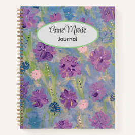 Lente Boeket Floral gepersonaliseerd notitieboek