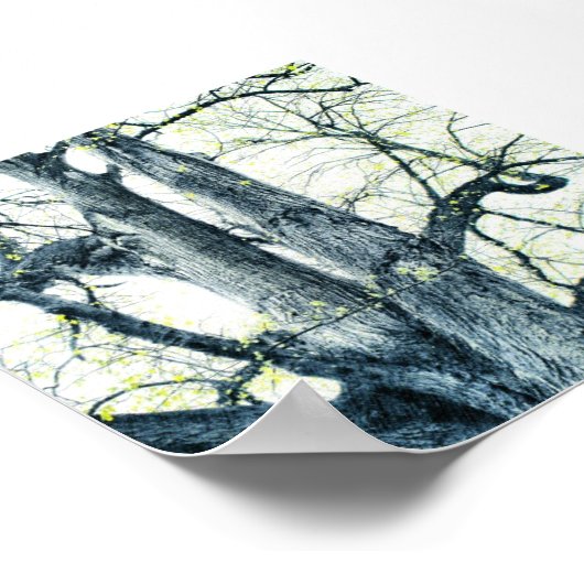 Lente boom poster (Hoek)