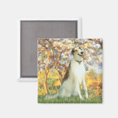 Lente - Borzoi Magneet (Voorkant / Achterkant)
