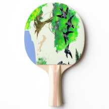 Lente Bos Leven met Vogels en Eekhoorn - Natuur