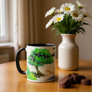 Lente bosleven met vogels en eekhoorn – Natuur Grote Koffiekop