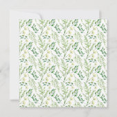 Lente botanische kruiden zullen je mijn Bridesmaid Kaart (Achterkant)