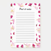 Lente botanische wilde bloemen Petal Blossom Post-it® Notes (Voorkant)
