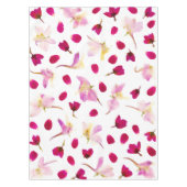 Lente botanische wilde bloemen Petal Blossom Tafelkleed (Voorkant)