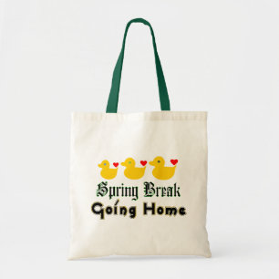 Lente Break-Going Home Eenden Budget Canvas tas ♥