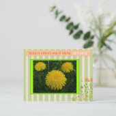 lente briefkaart (Staand voorkant)