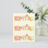 lente briefkaart (Staand voorkant)