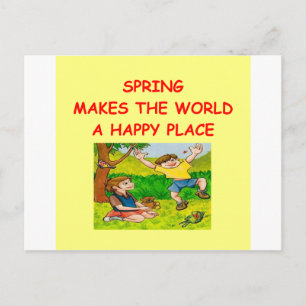 lente briefkaart