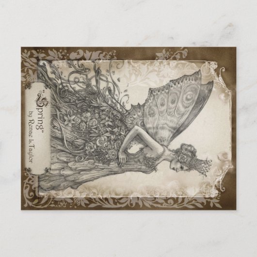 lente briefkaart (Voorkant)