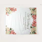 Lente bruiloft bloementuin foto stand achtergrond wandkleed (Voorkant (horizontaal))