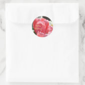 Lente bruiloft! stickers Roze tulpen Envelope zege (Tas)