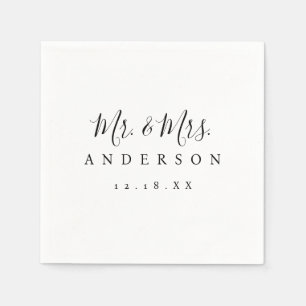 lente bruiloft zomer servet