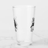 Lente Bunny houdt van je Glas (Links)