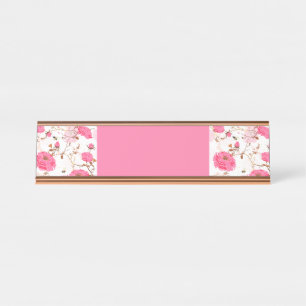 lente bureau naambordje