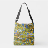 Lente Butercup bloemen in de wolken Crossbody Tas (Voorkant)