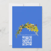 Lente Butercup bloemen in de wolken Kaart (Achterkant)