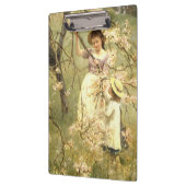 Lente, c.1880 klembord (Links)