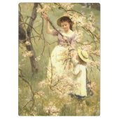Lente, c.1880 klembord (Achterkant)