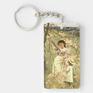 Lente, c.1880 sleutelhanger