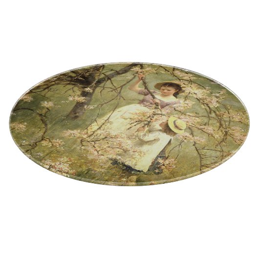 Lente, c.1880 snijplank (Hoek)