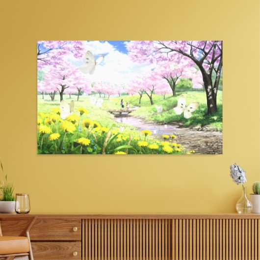lente canvas afdruk (Insitu (Woonkamer))