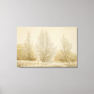 lente canvas afdruk