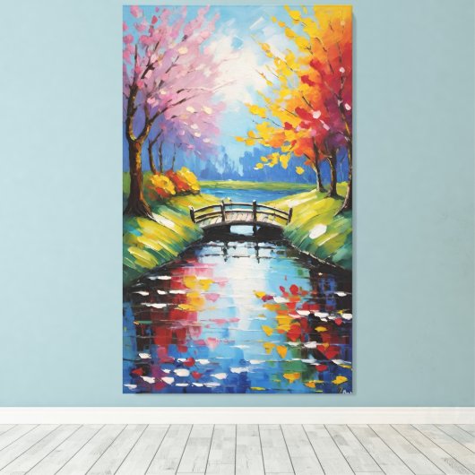 Lente Canvas Afdruk (Insitu (Houten vloer))