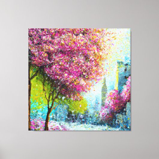 Lente! Canvas Afdruk (Voorkant)