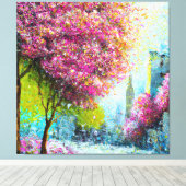 Lente! Canvas Afdruk (Insitu (Houten vloer))
