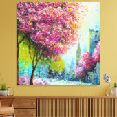 Lente! Canvas Afdruk (Insitu (Woonkamer))