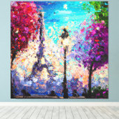 Lente! canvas afdruk (Insitu (Houten vloer))