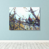 lente canvas afdruk (Insitu (Houten vloer))