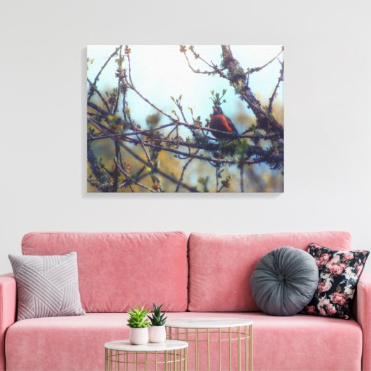 lente canvas afdruk (Insitu (Woonkamer))