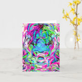 Lente Chaos...... Kaart (Gele Bloem)