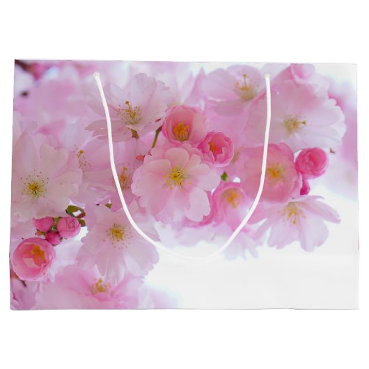 Lente - Cherry Blossom Groot Cadeauzakje (Achterkant)