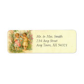  lente-cherubijnen etiket (Voorkant)