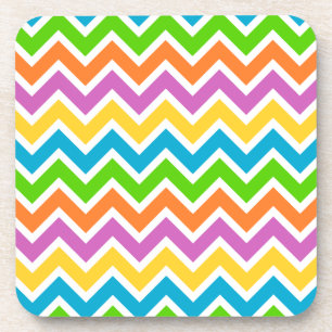 lente chevron coaster bier onderzetter