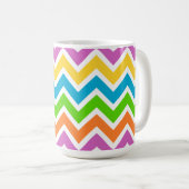 lente chevron koffiemok (Voorkant rechts)