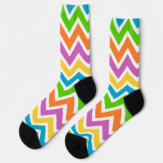 lente chevron sokken (Links)