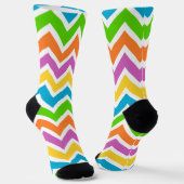 lente chevron sokken (Gebogen)