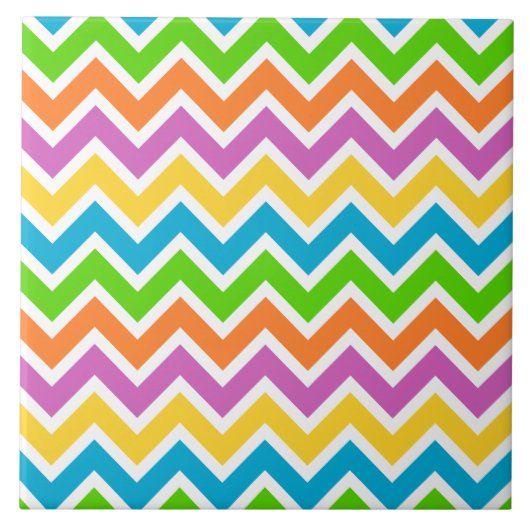 lente chevron tegel tegeltje (Voorkant)