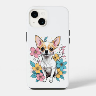 Lente Chihuahua iPhone 14 Hoesje