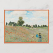 lente-Claude Monet Briefkaart (Voorkant)