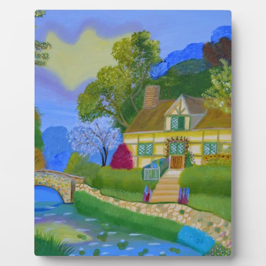 Lente Cottage Fotoplaat (Voorkant)