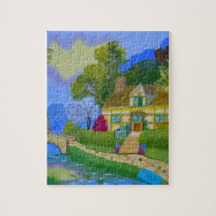 Lente Cottage Legpuzzel