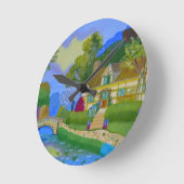 Lente Cottage Ronde Klok (Hoek)