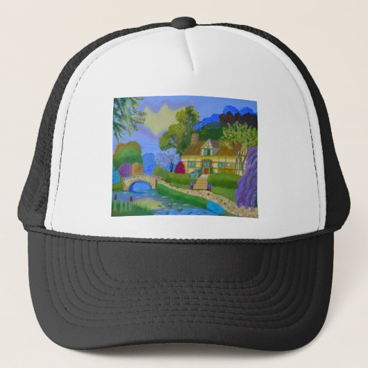 Lente Cottage Trucker Pet (Voorkant)