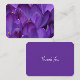 Lente Crocus Fotografie Notitiekaartje