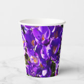LENTE CROCUS PAPIEREN BEKERS (Achterkant)