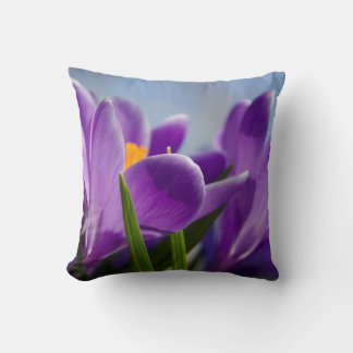 Lente Crocus Pillow en Hoesje Kussen